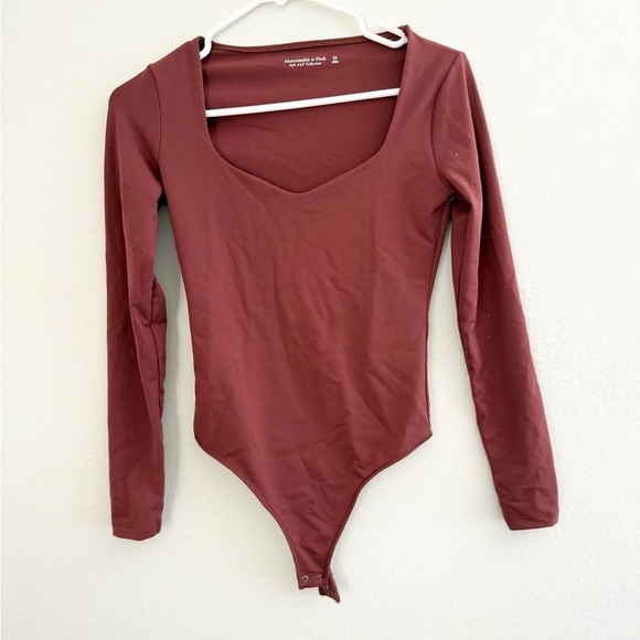 Women's Long Sleeve Top - Mauve - Picture 6 of 7